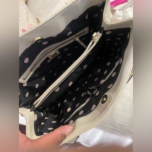 Cream Anne Klein purse